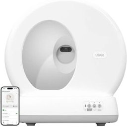 Caixa de Areia UCAT C10 Pro c/ Auto Limpeza Inteligente e Câmara p/ Gatos - UBPET
