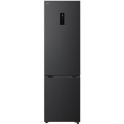 Frigorífico Combinado GBBS323CEV 375L No Frost (Preto) - LG