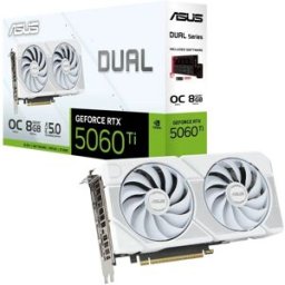 Placa Gráfica NVIDIA Dual GeForce RTX 5060 Ti 8GB GDDR7 - ASUS
