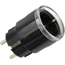 Tomada Inteligente Wi-Fi Matter c/ Medidor Consumo 220V 2500W 12A (Preto) - Shelly Plug S MTR Gen3