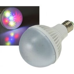 CHILITEC Lâmpada LED Efeitos RGB E27 220V 1,5W