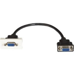 Conector VGA HD15 F. p/ Painel Ligação 1/2 (20cm) - FONESTAR
