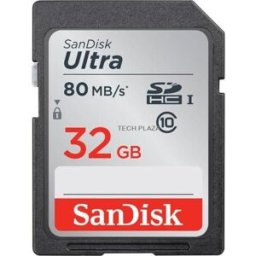 Cartão de Memória Ultra Micro SDHC 32GB (Preto) - SANDISK