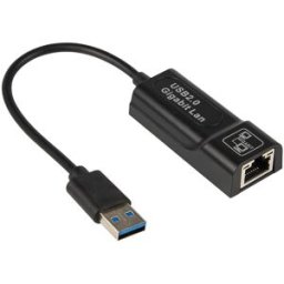 Placa de Rede Externa USB 2.0 / RJ45 10/100Mbps