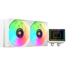 Water Cooler CPU ML-TWO240 ARGB 120mm (Branco) - MARS-GAMING