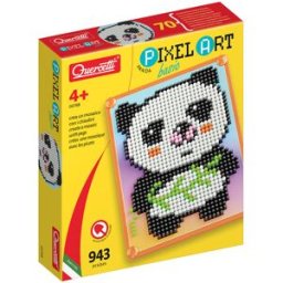 Pegs Pixel Art Basic Panda 943 pcs - QUERCETTI