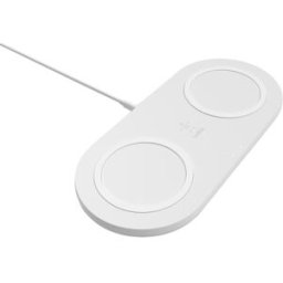 Base de Carregamento Duo Wireless Boost Charge 10W (Branco) - BELKIN