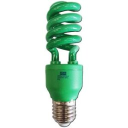 Lampada Economizadora E27 15W 230V Verde - EDM