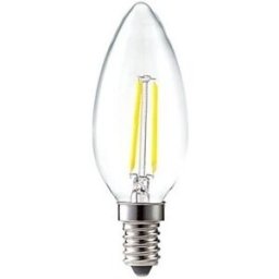 Lampada LED E14 "Filamento" 220V 4W Branco F. 6000K 360Lm