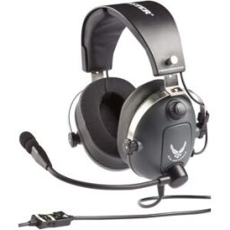 Auscultadores Headset T.Flight U.S. Air Force (Preto/Cinzento) - THRUSTMASTER
