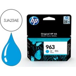 Tinteiro 963 Officejet Pro 9010 / 9020 / 9022 / 9023 / 9025 (Ciano) - HP