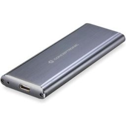 Caixa Externa p/ Disco SSD M.2 SATA (Cinzento) - CONCEPTRONIC