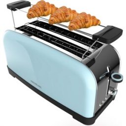 Torradeira Toastin´ Time 1500W (Azul/Inox) - CECOTEC