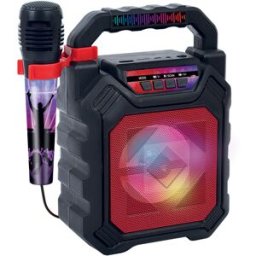Coluna Som Bluetooth Luzes Disco Radio - REIG