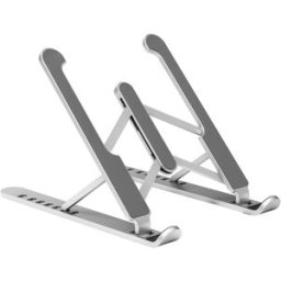 Suporte de Elevação p/ Monitor/Tablets/Livros (Prateado) - AISENS