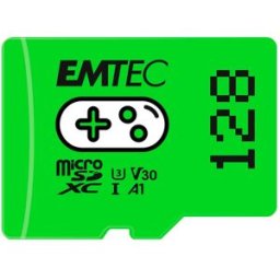 Cartão de Memória Micro SD 128GB Gaming (Verde) - EMTEC