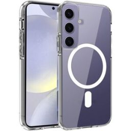 Capa Magnética p/ Samsung Galaxy S24 / S25 (Transparente) - COOL