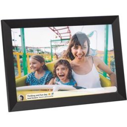 Moldura Digital FRAMEO 10,1" Wi-Fi (Preto) - BLOW