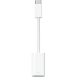 Cabo Adaptador USB -C Macho - Lightning Fêmea (Branco) - APPLE
