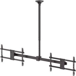 Suporte de Teto Rotativo p/ 2x TV´s LCD/LED/PLASMA 34"~60" (Preto) - GSC