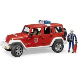 Jeep Wrangler Unlimited Rubicon Bombeiros - BRUDER