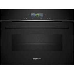 Forno de Encastre Compacto iQ700 CM724G1B1 45L 3600W (Preto) - SIEMENS
