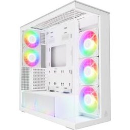Caixa Extended-ATX Xtender Premium Tempered Glass ARGB White - ARCTIC