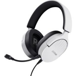 Auscultadores Headset Gaming Trust GXT 489W Fayzo c/ Fio Jack 3.5mm (Preto/Branco) - TRUST