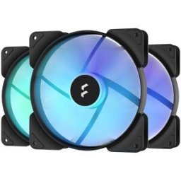 Pack 3x Ventoinhas 140mm Design Aspect 14 RGB 1700RPM 4 Pinos PWM - FRACTAL
