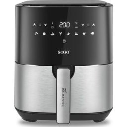 Fritadeira Air Fryer 5L 1450W (Preto) - SOGO