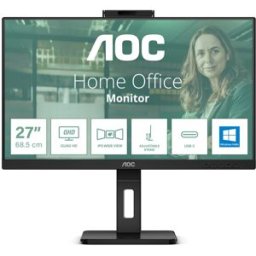 Monitor IPS LED 27" Q27P3CW Quad HD (Preto) - AOC
