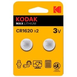 Blister 2x Pilhas Lithium 3V CR1620 - KODAK