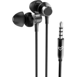 ENERGY-SISTEM Auriculares Metallized c/ Fios (Preto) - ENERGY SISTEM