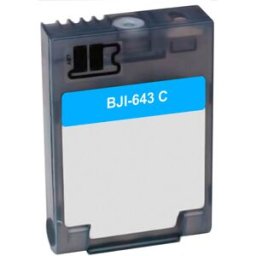 Canon Bji643 Azul Tinteiro De Tinta Compatível
