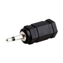 Ficha Adaptadora Jack 2,5mm Macho Mono -> Jack 3,5mm Femea Stereo