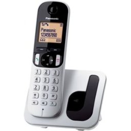 Telefone s/ Fios KX-TGC210SPS (Preto/Cinza) - PANASONIC