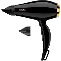 Secador de Cabelo Super Pro 2300W (Preto/Dourado) - BABYLISS