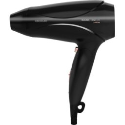 Secador de Cabelo Bamba Ionicare 5450 Power & Go Pro Fire 2400W (Preto) - CECOTEC