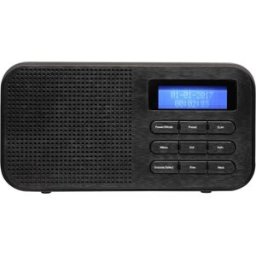 Rádio Portátil DAB-42 1W c/ Visor (Preto) - DENVER