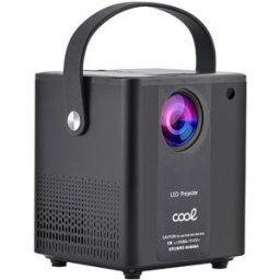 Video Projetor Rainbow 3000 Lúmens HDMI/SD/USB Wi-Fi c/ Coluna Integrada (Preto) - COOL