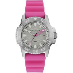 Relógio Analógico NAI12533G 42MM (Prateado) - NAUTICA