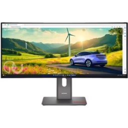 Monitor Curvo IPS 34" ThinkVision P34WD-40 Wide Quad HD (Eclipse Black) - LENOVO
