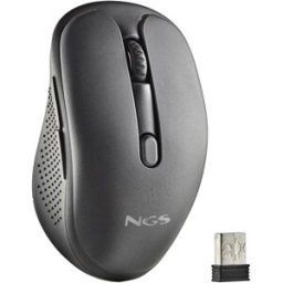 Rato Evo Spook RF Wireless + Bluetooth 1600DPI (Preto) - NGS