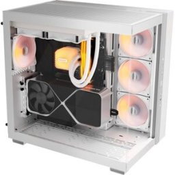 Caixa ATX Light Base 600 DX Tempered Glass (Branco) - BE QUIET!