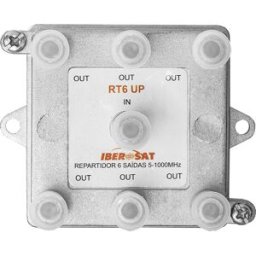 Spliter Repartidor 6 Saídas 5-1000MHz - IBEROSAT