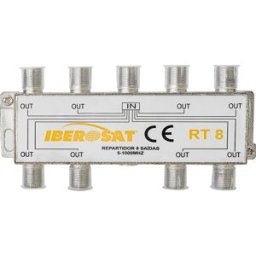 Spliter Repartidor 8 Saídas 5-1000MHz - IBEROSAT