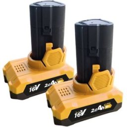 Pack 2x Baterias 16V 2Ah p/ Ferramentas Elétricas - BLIM