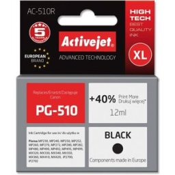 Tinteiro Compatível PG-510 Canon (Preto) - ACTIVEJET