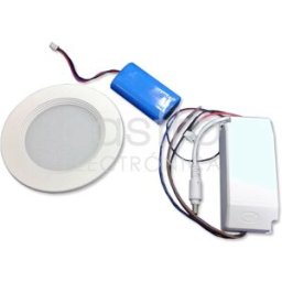 DIGITEC Projector LED p/ Encastrar 220V 6W Branco F. 6000K 700Lm c/ Opção Luz Emergência (Bateria)