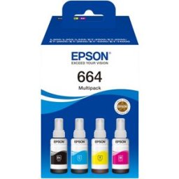 Pack 4x Tinteiros 664 EcoTank Original - EPSON
